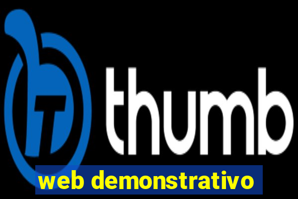 web demonstrativo